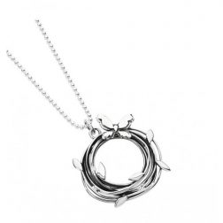 Silver Entwined Pendant