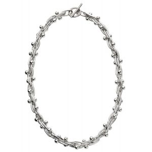 Silver Peppercorn Necklace